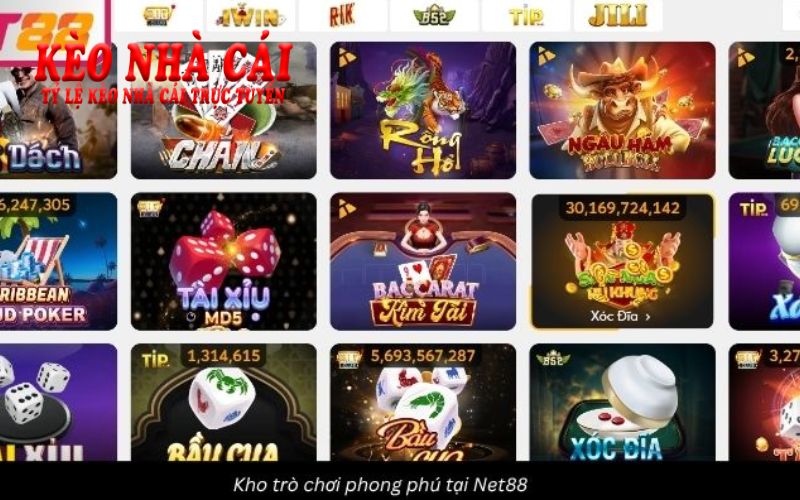 Net88 – Cơ Hội Chiến Thắng Mở Rộng Với Các Trò Chơi Hấp Dẫn 7 Kho trò chơi đa dạng bùng nổ trên net88